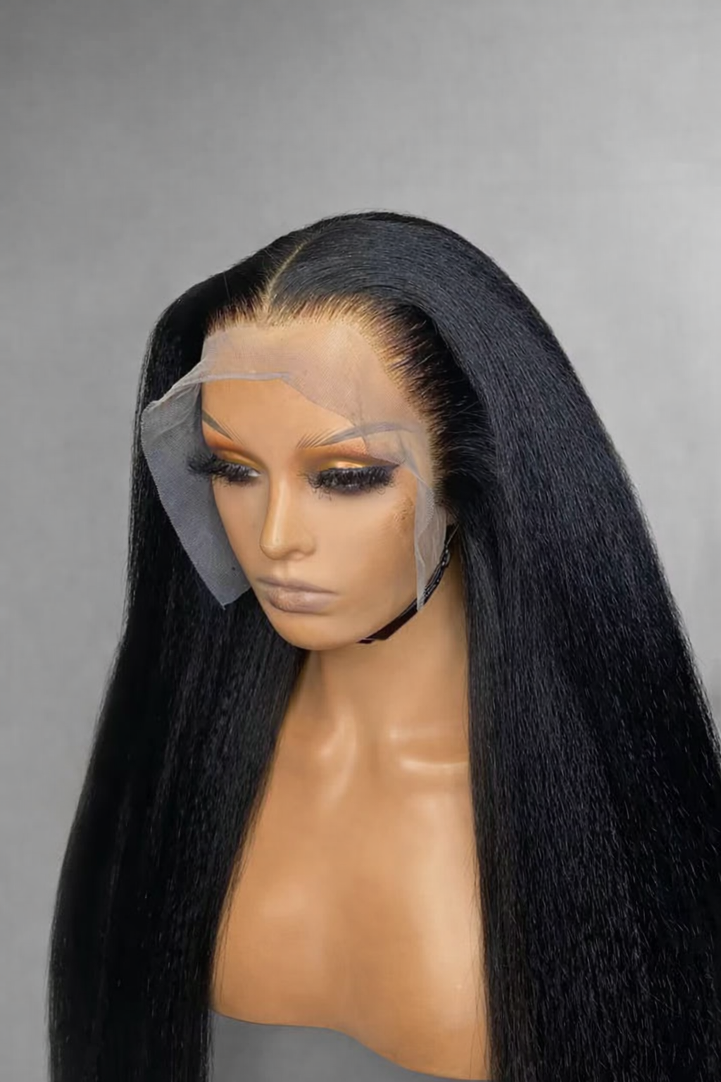 Kinky straight HD Lace Frontal wig